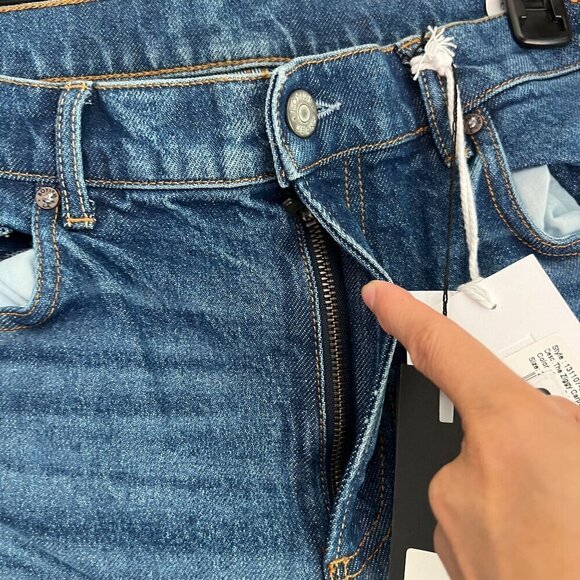 Boyish The ZACHARY Sz 27 High Rise Skinny Fit Stretch Denim in ZIGGY CARPENTER - Picture 3 of 10